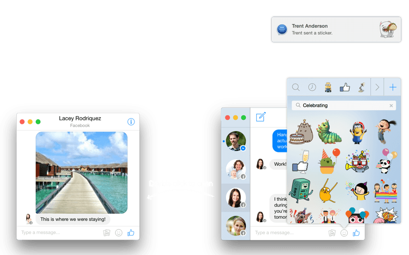 why is there no messenger app for mac